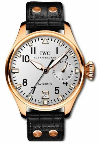 IWC Big Pilot Red Gold / Silver / Tourneau IW5004-25 (5004-25, IW500425)